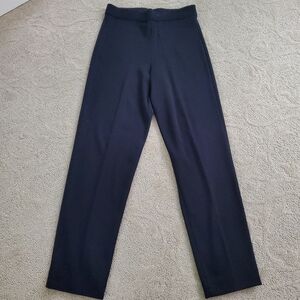 Vtg Casa Maglia Black Knit Pants Trousers Size Small Hong Kong